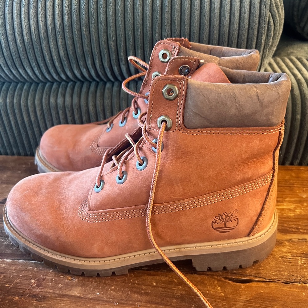 Timberland Orange Boots